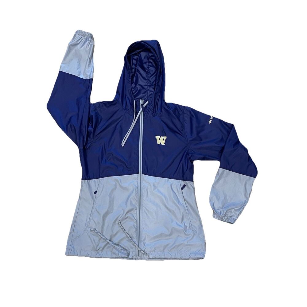 Columbia Washington Huskies Women's Size Small Windbreaker Jacket NCAA College - Picture 3 of 15